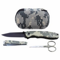 4pc Digital Camo Grooming Gift Set